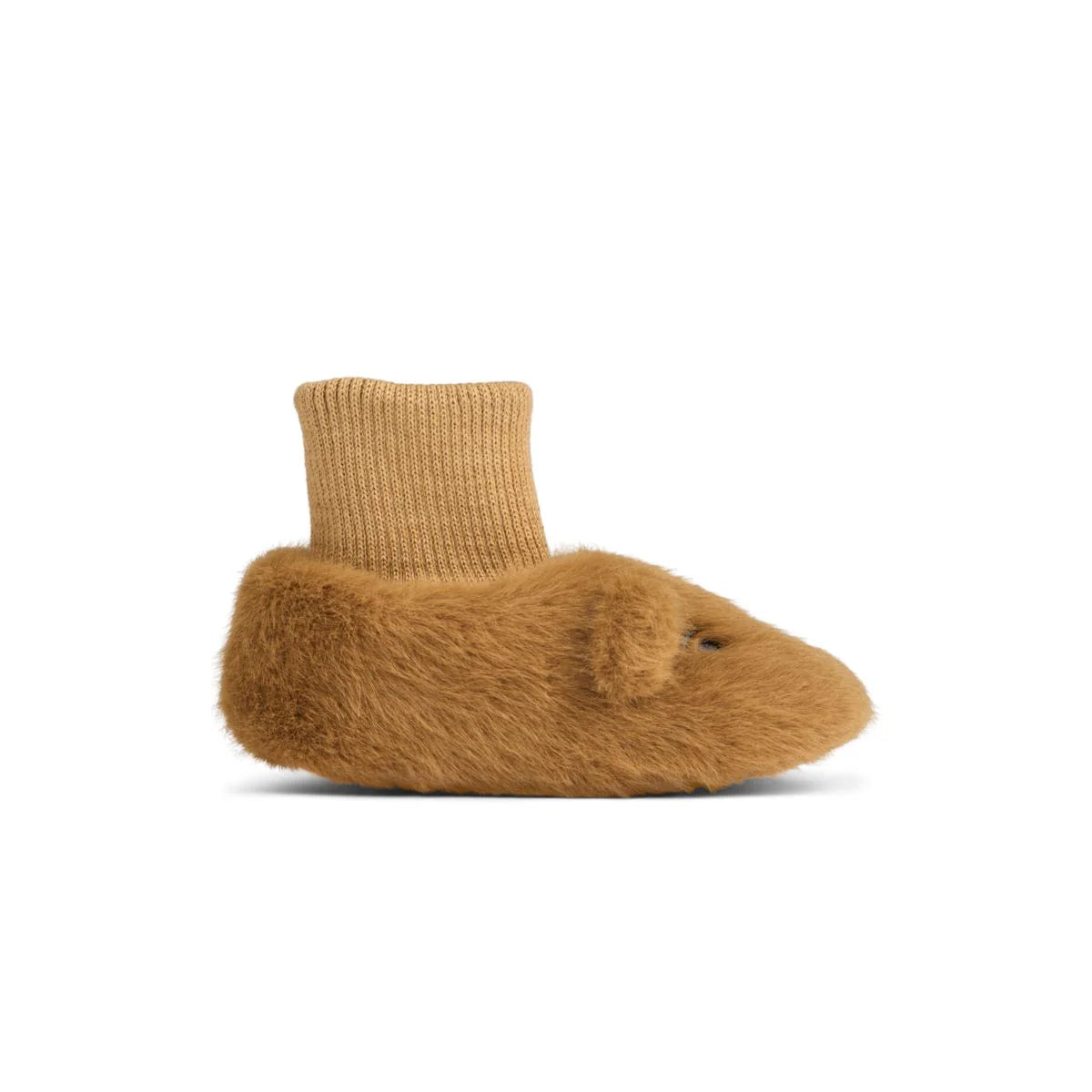 Beth Bear Slippers - Golden Caramel