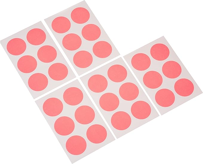MT Casa Round Sticker Seal Shocking Pink