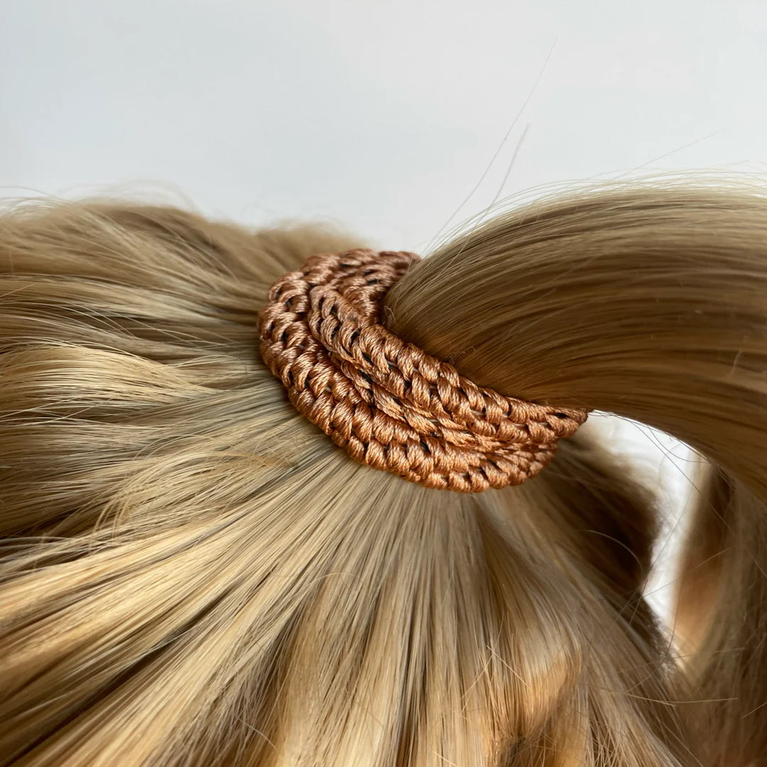 Hair Tie - Peach Coral Multi