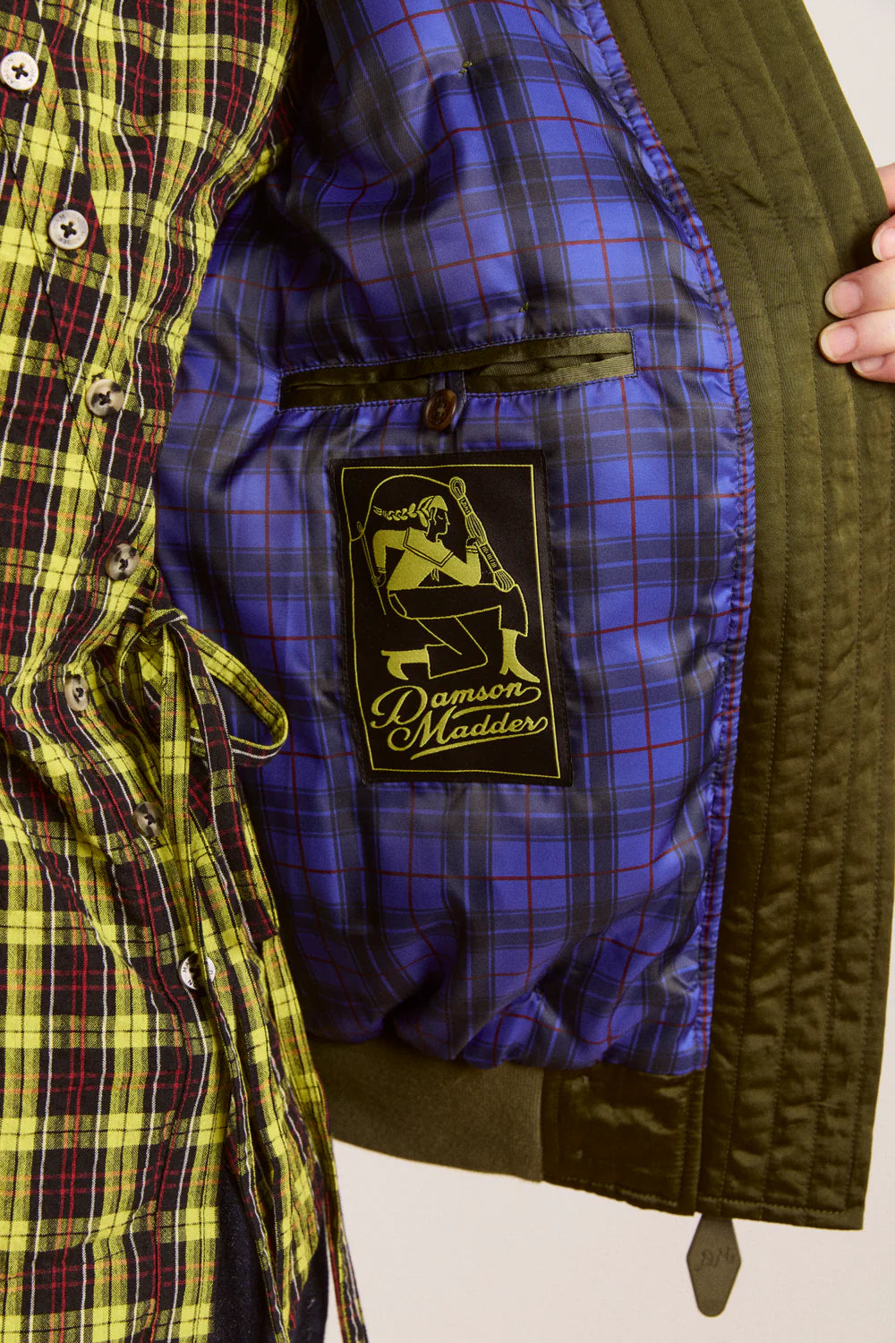 Joanie Bomber Olive