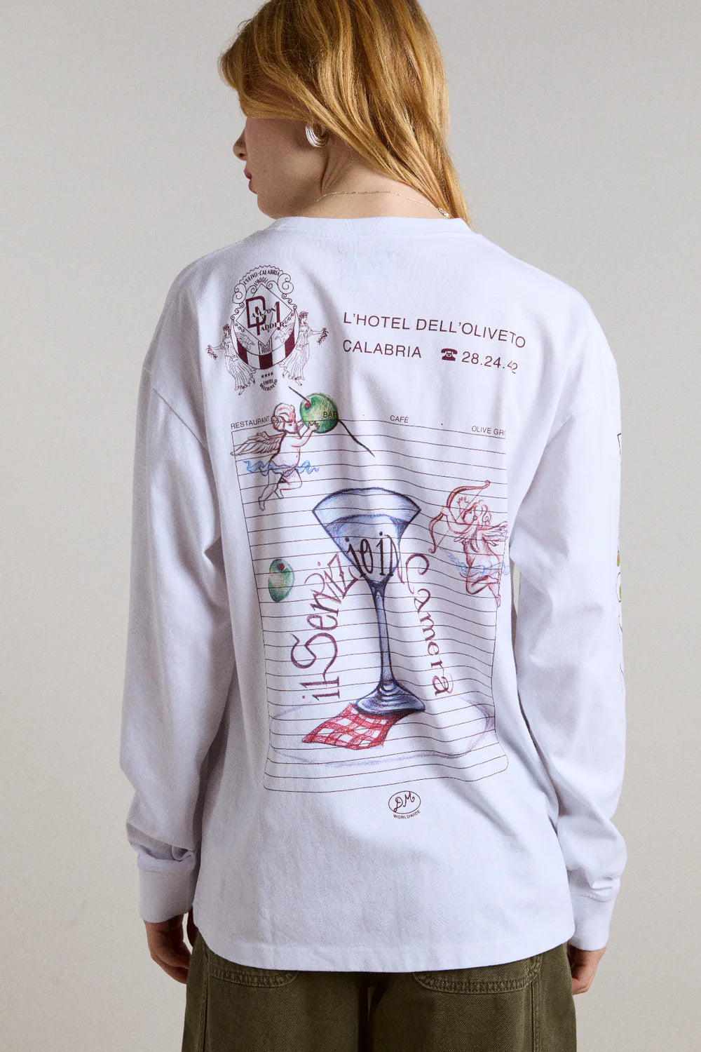 Olive Hotel Long Sleeved Tee