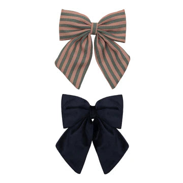 Agnes Oversized Bow Pack Stripe