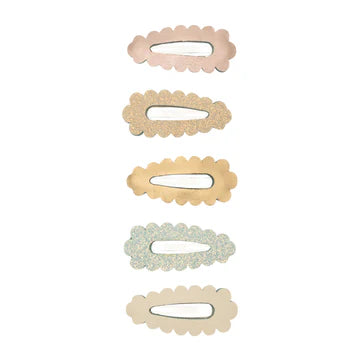 Scalloped Mini Clips