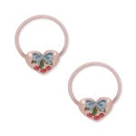 2 Pack Vilma Bow Amarena Hair Elastic