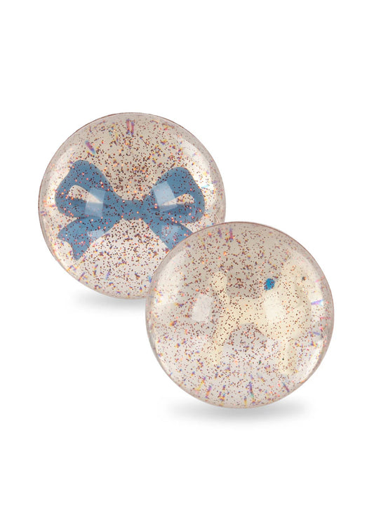 Bouncing Ball Set - Poodle/ Bow