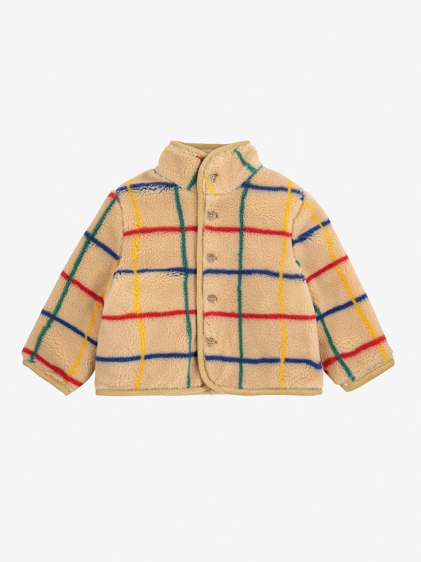 Colour Stripe Sheepskin Jacket: Toddler