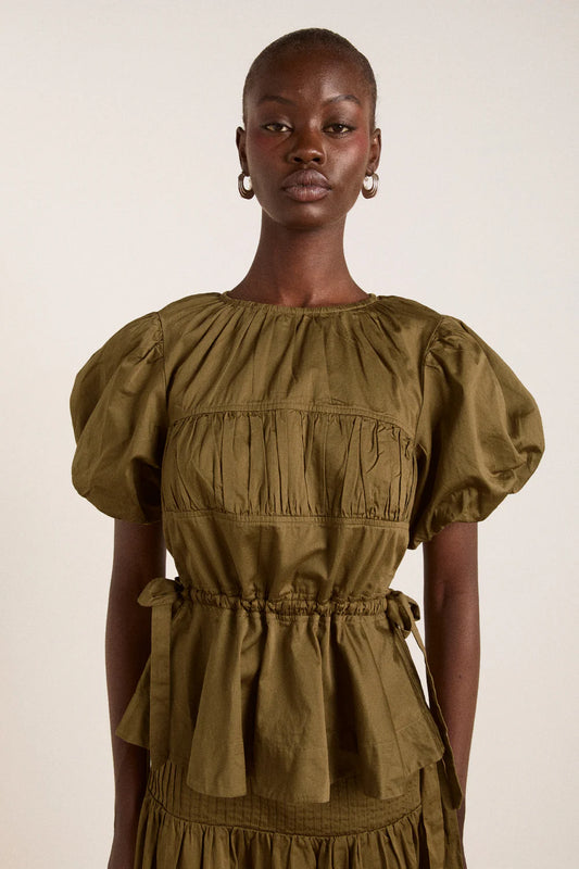 Hadley Blouse - Olive