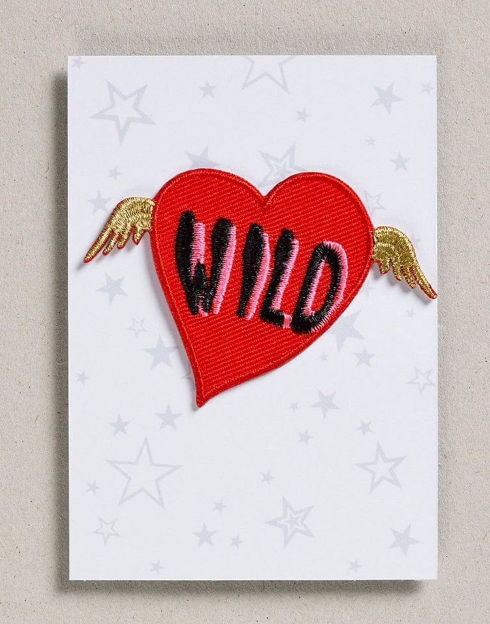 Wild Heart Iron On Patch