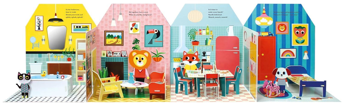 Fold Out And Play Doll House