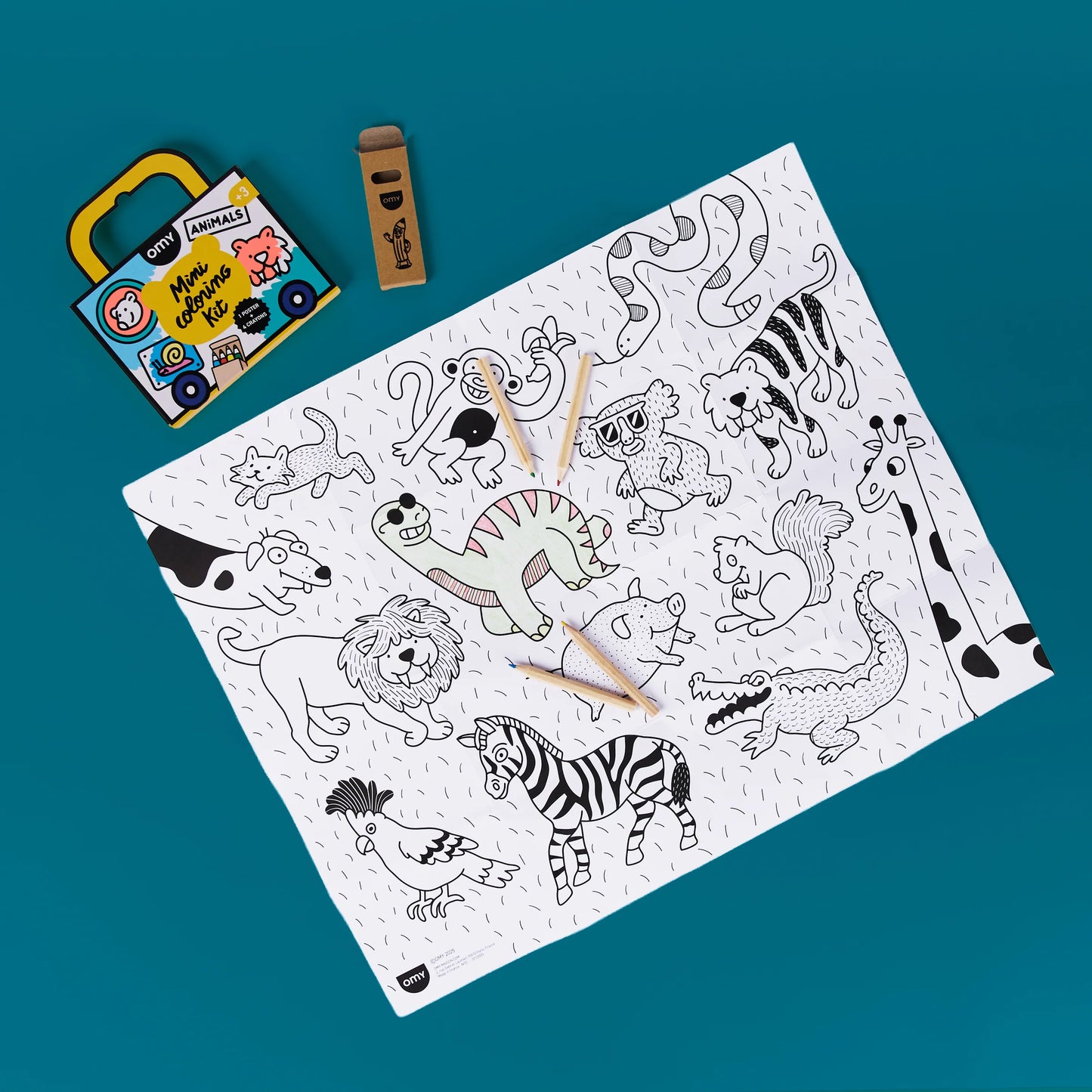 Pocket Colouring - Animals