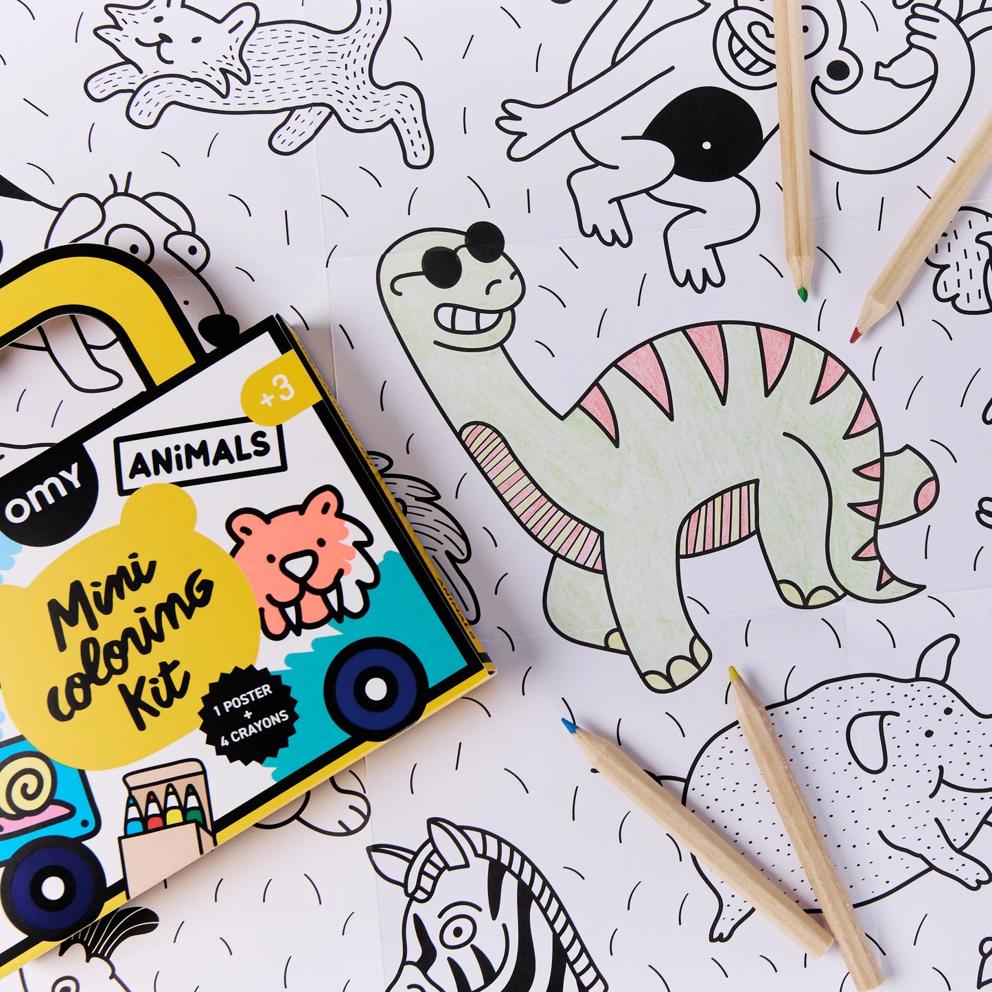 Pocket Colouring - Animals