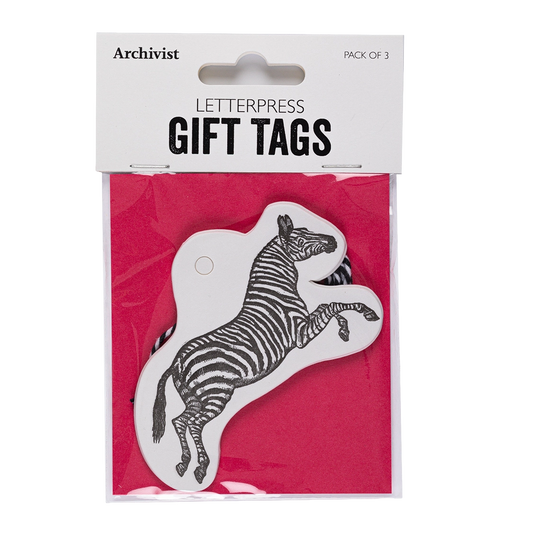 Zebra Gift Tags