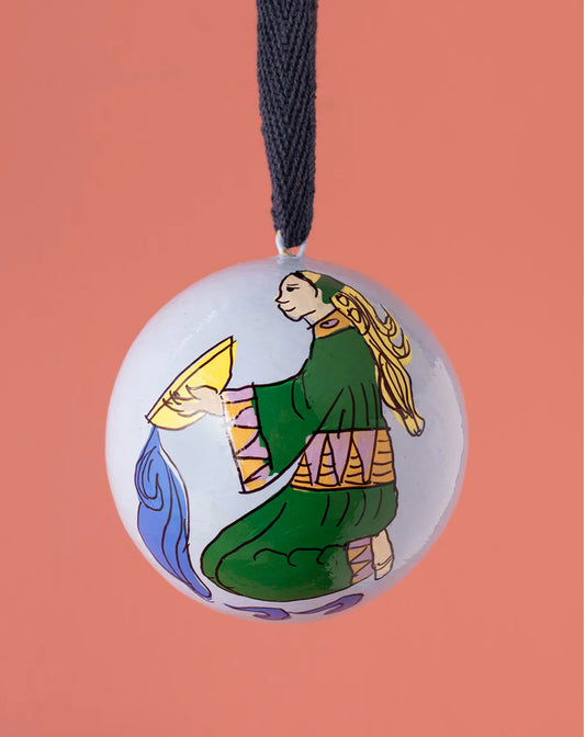 Zodiac Bauble: Aquarius