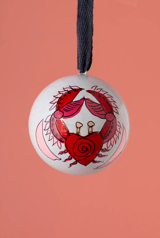 Zodiac Bauble: Cancer