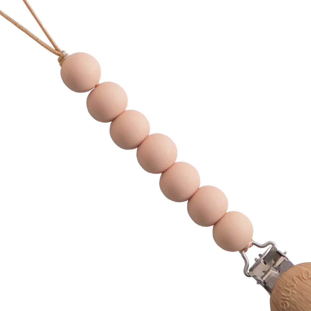 Halo Pacifier Clip - Blush