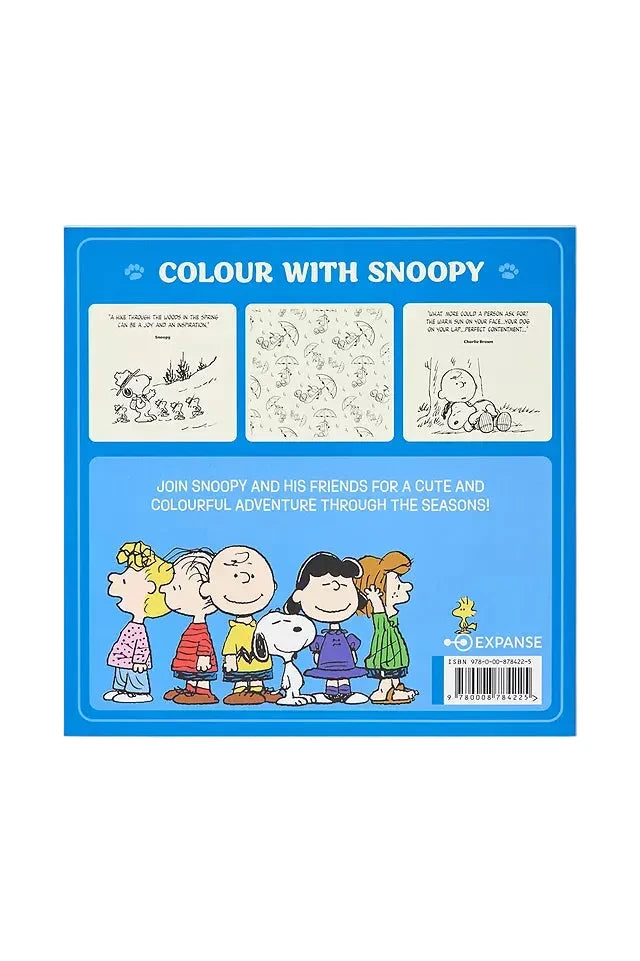 Peanuts Colour With Snoopy