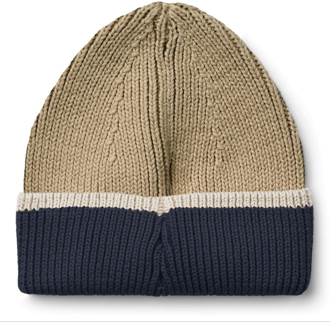 Ezra Beanie - Classic Navy Mix