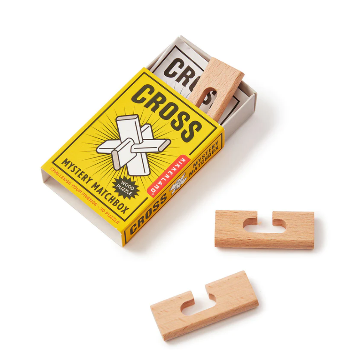 Kikkerland  - Mystery Matchbox Wooden Puzzle