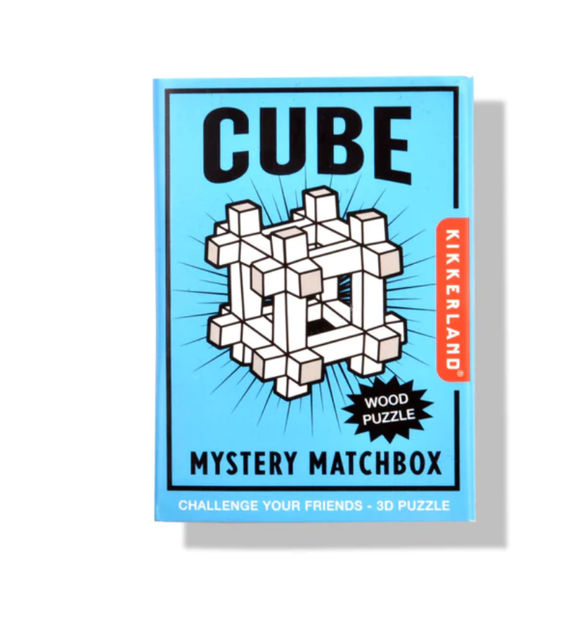 Kikkerland  - Mystery Matchbox Wooden Puzzle