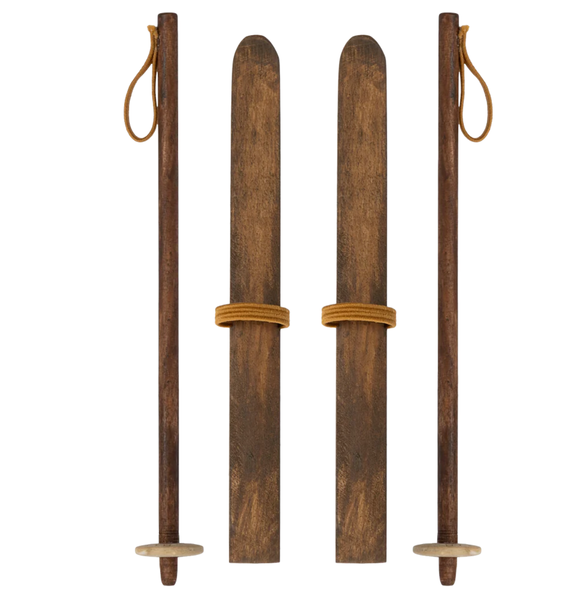 Red Ski Poles -  Mum & Dad Mouse