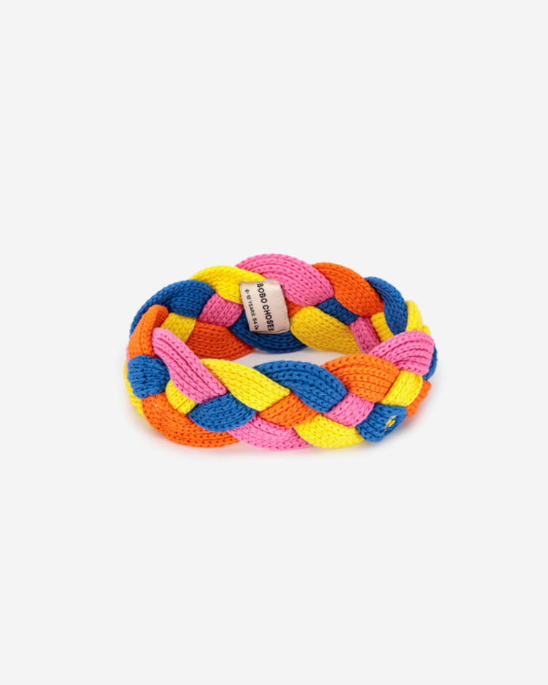 Braided Knitted Headband - Multicolour
