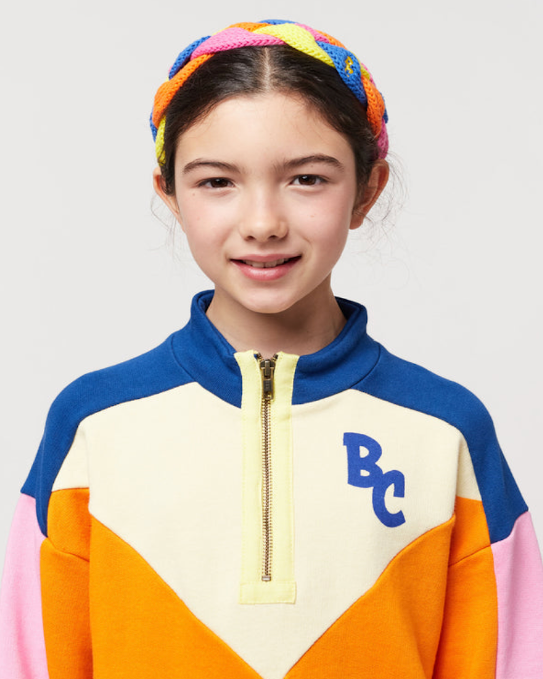 Braided Knitted Headband - Multicolour
