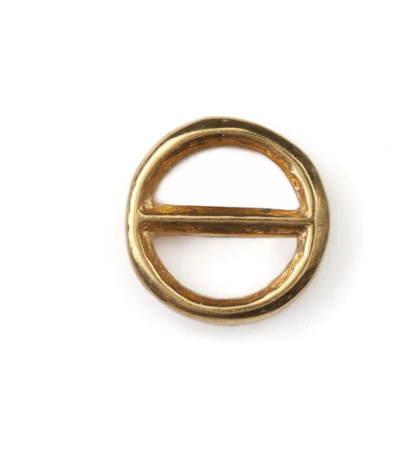 Tria Prima Stud Earring Gold Vermeil - Salt