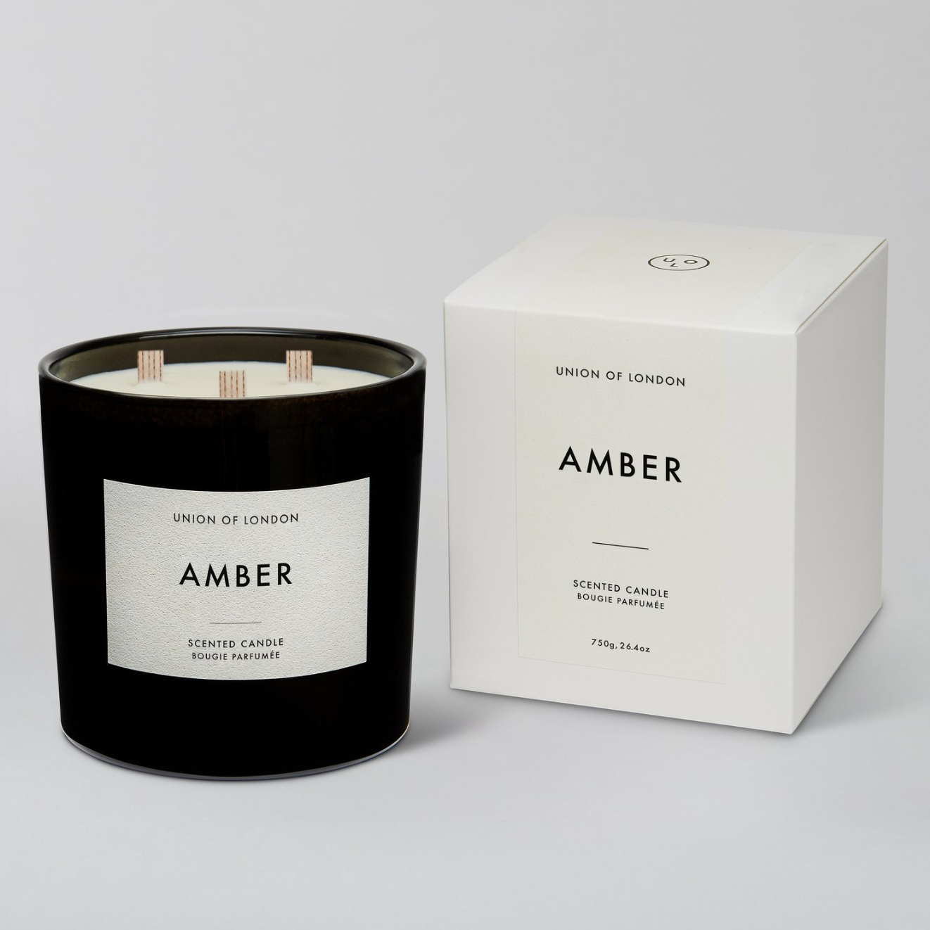 Amber Candle - Triple Wick 750g