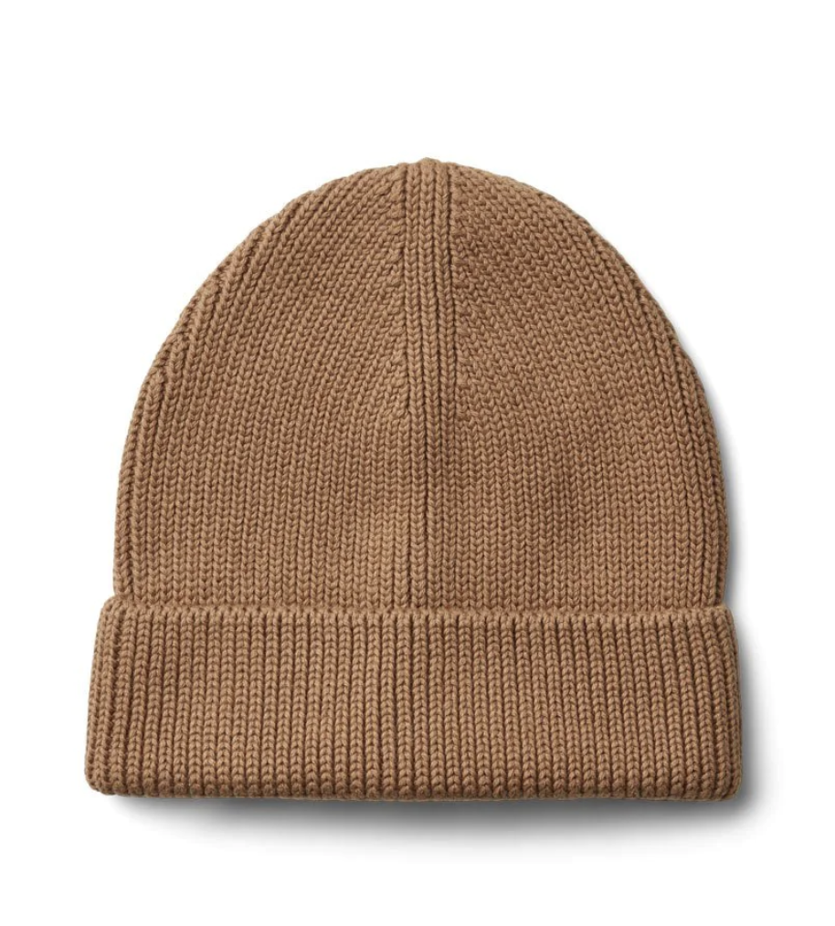 Ezra Solid Colour Beanie - Camel