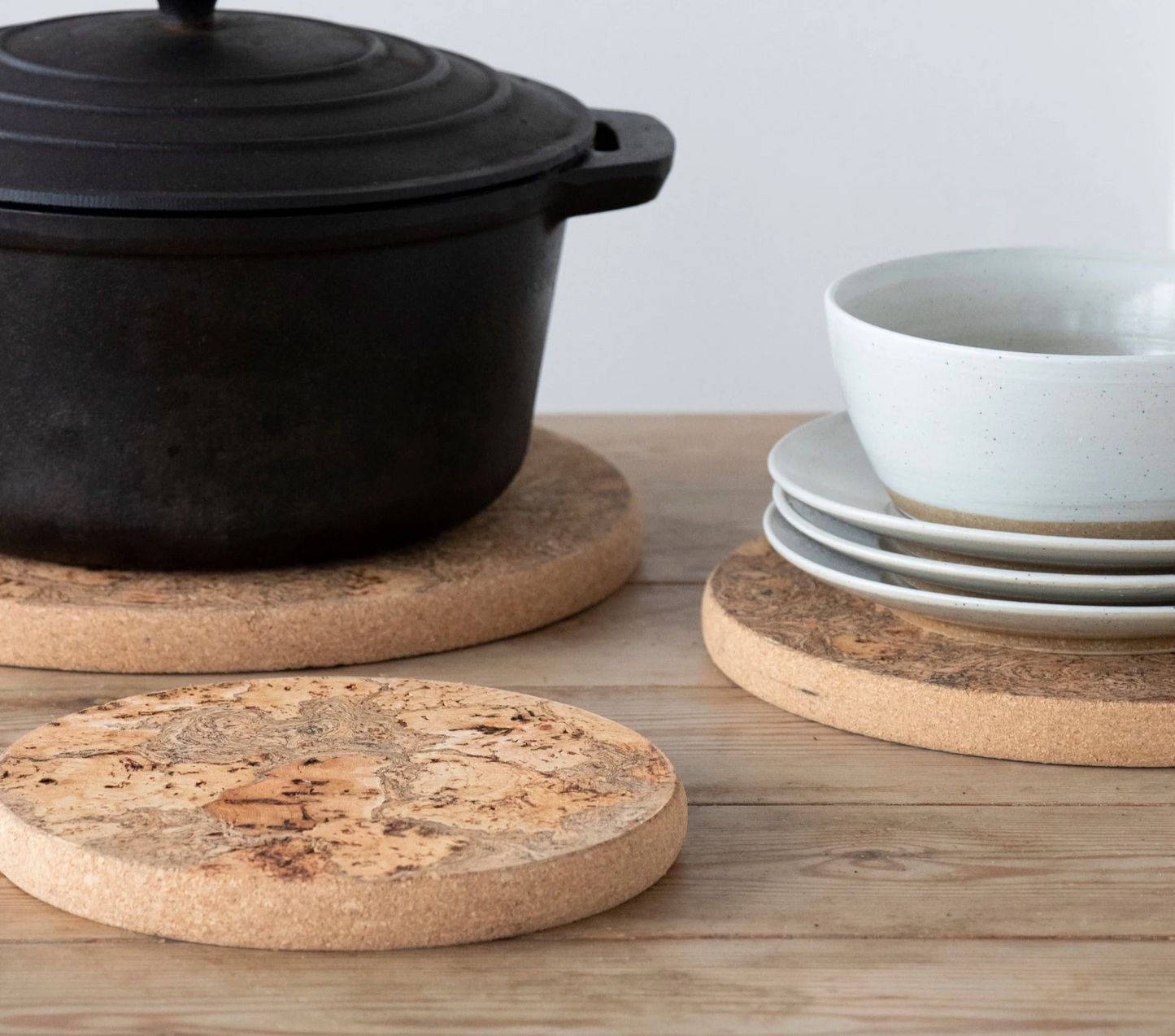Cork Round Trivet - Small