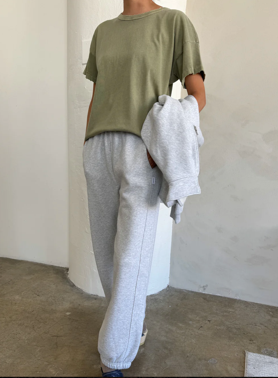 Balloon Pants - Light Grey