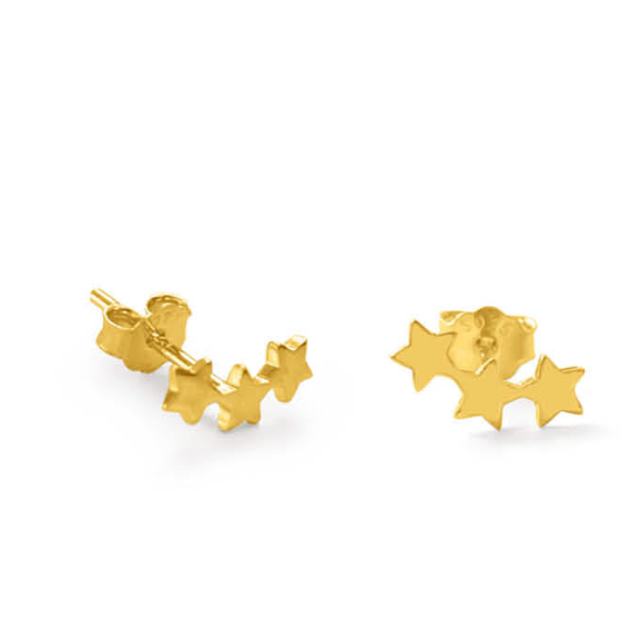 Falling Star Stud Earrings