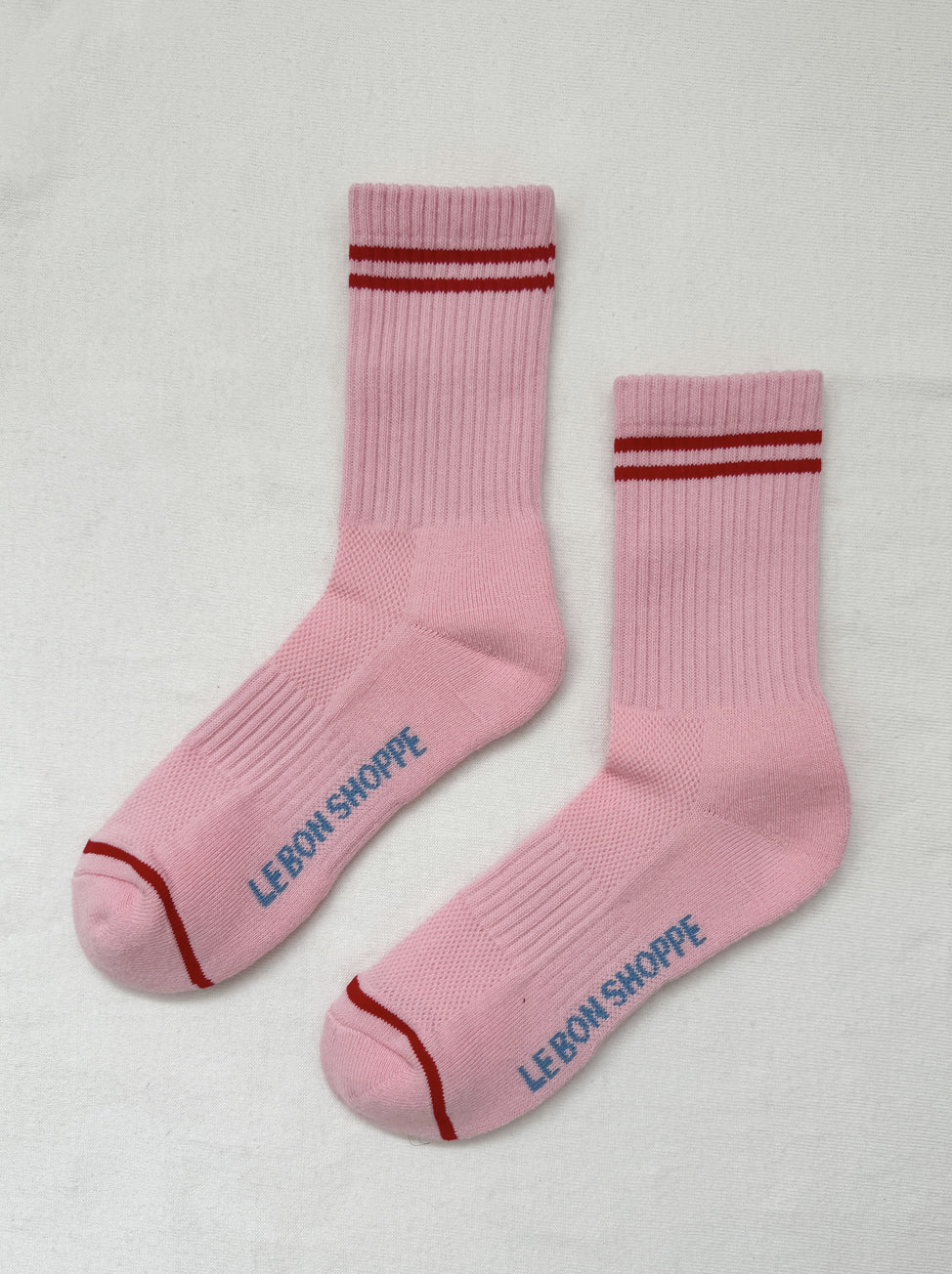 Boyfriend Socks - Amour Pink