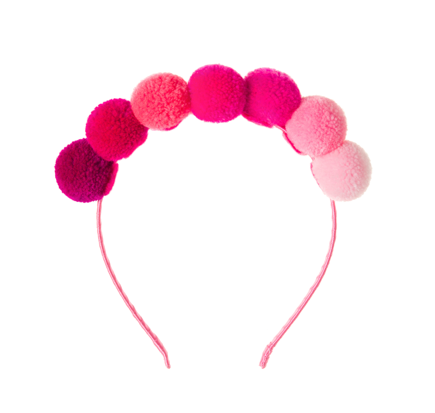 Pink Pom Pom HeadBand