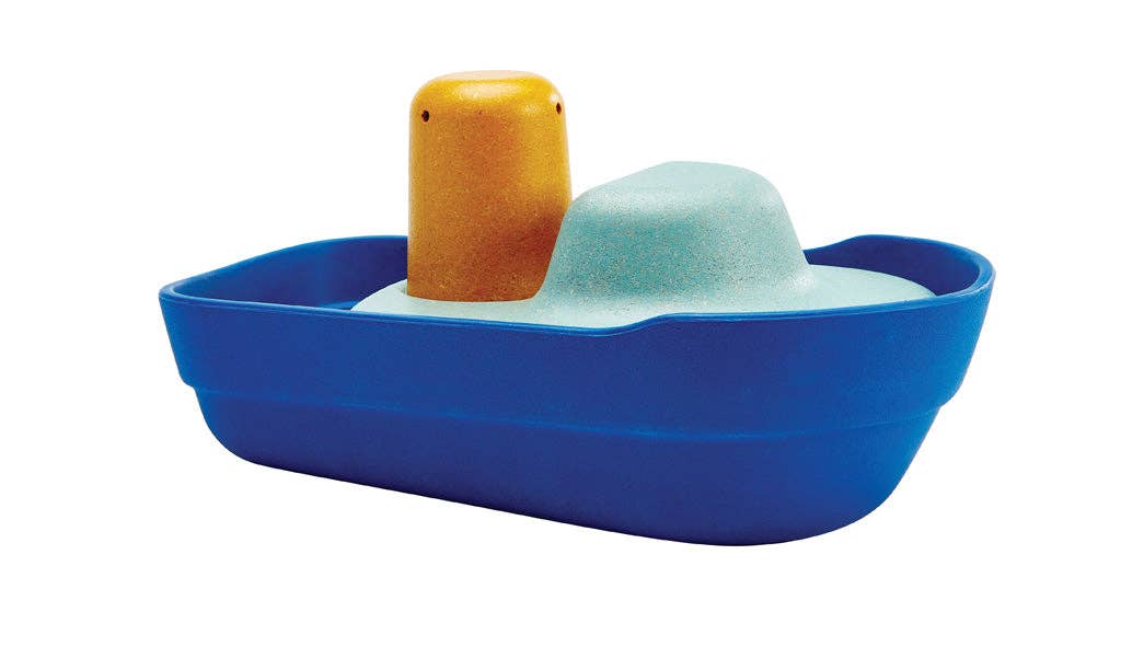 Tugboat Rubber Bath Toy PlanToys