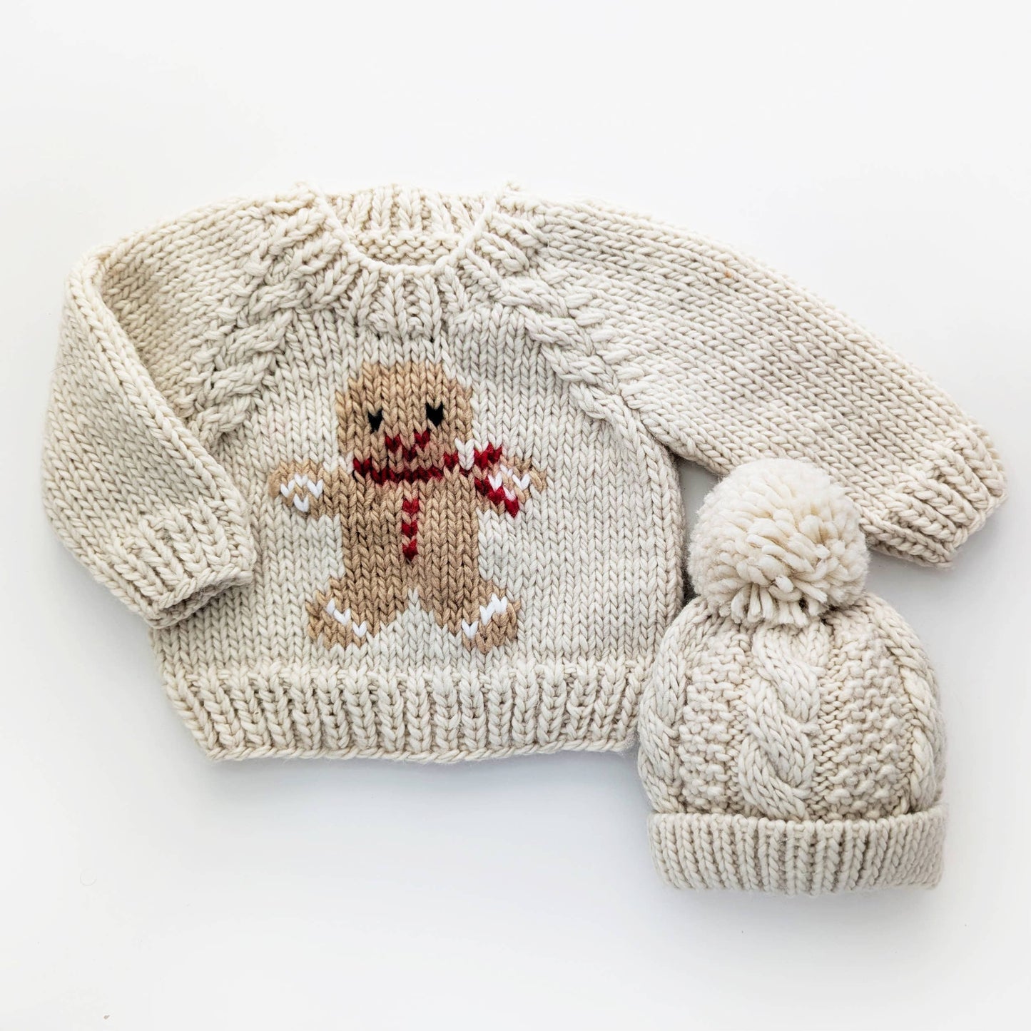 Gingerbread Sweater for Baby & Toddler: 6-12 months