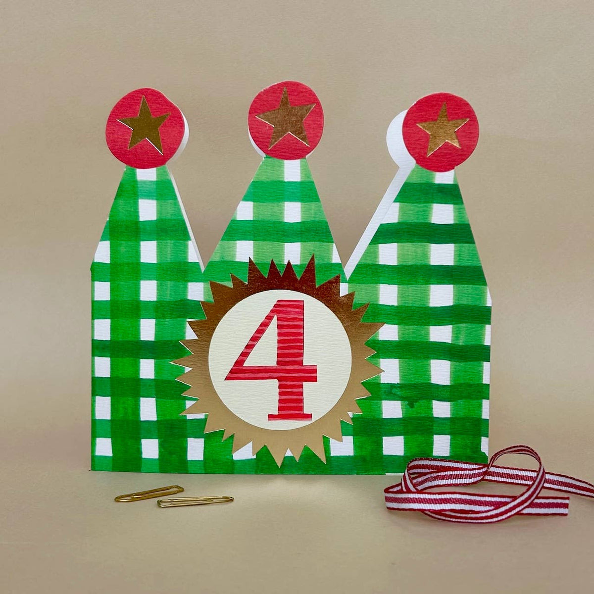 '4th Birthday' Children's Crown FP3699
