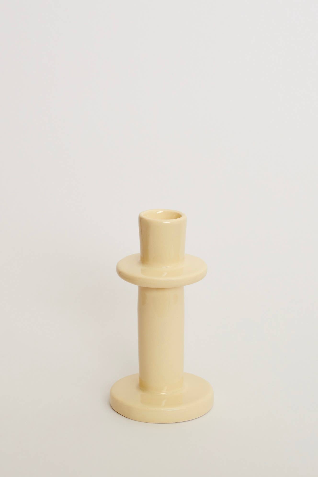 Standing Candle Holder Cream