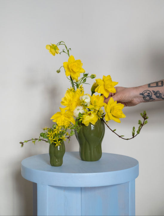 Krokus Vase - Large Green