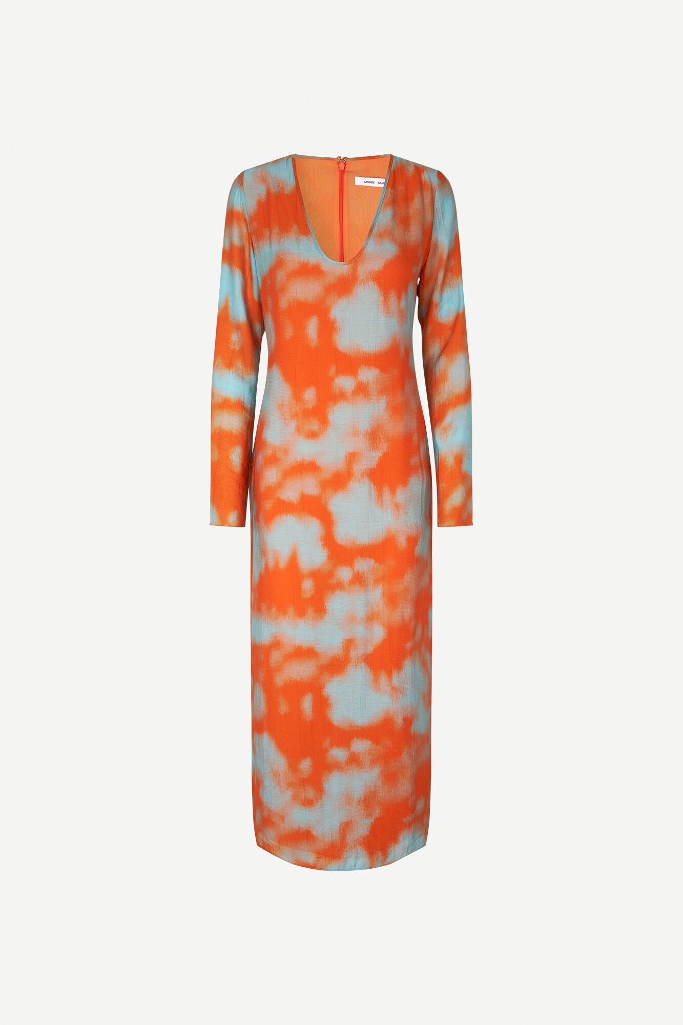 lina Dress - Tie Topaz