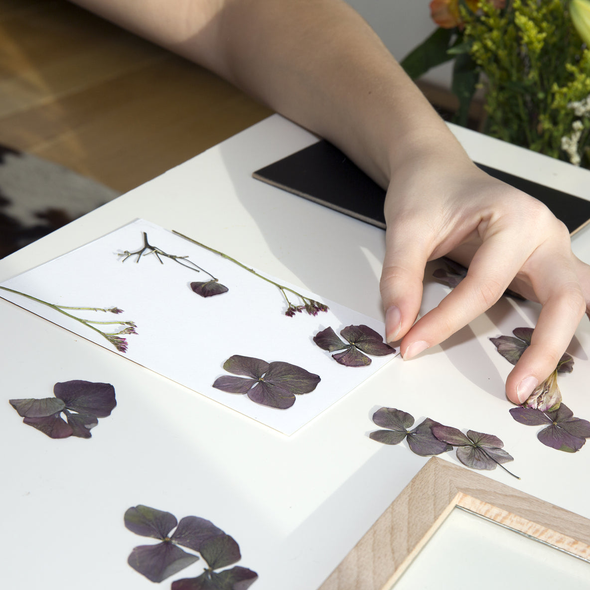 Pressed Flower Frame Art