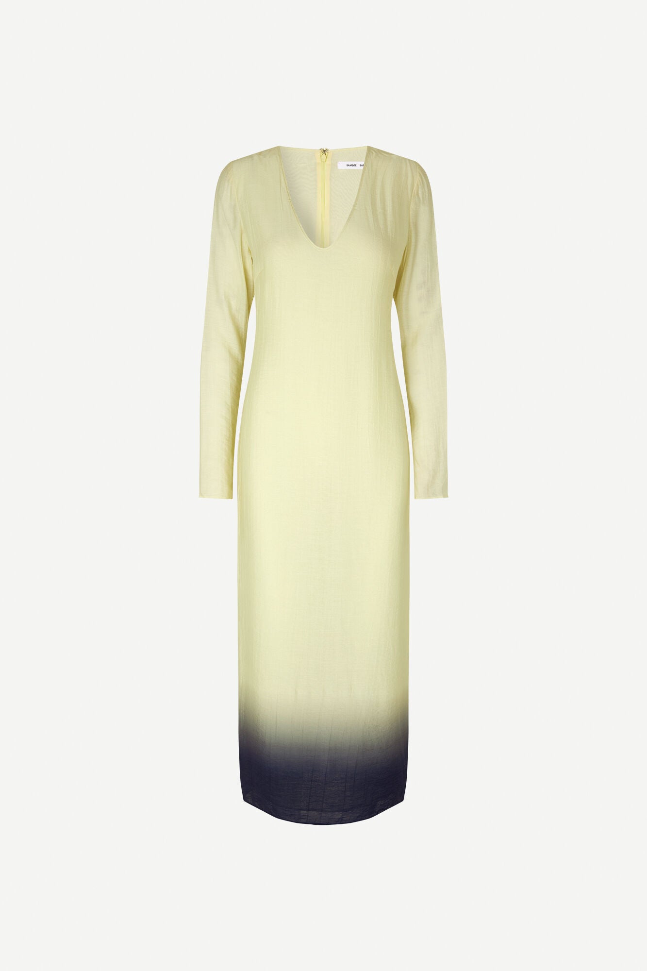 Alina Dress - Lemon Ombré