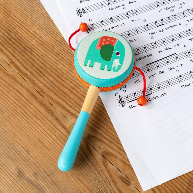 Wild Wonders Rattle Hand Drum