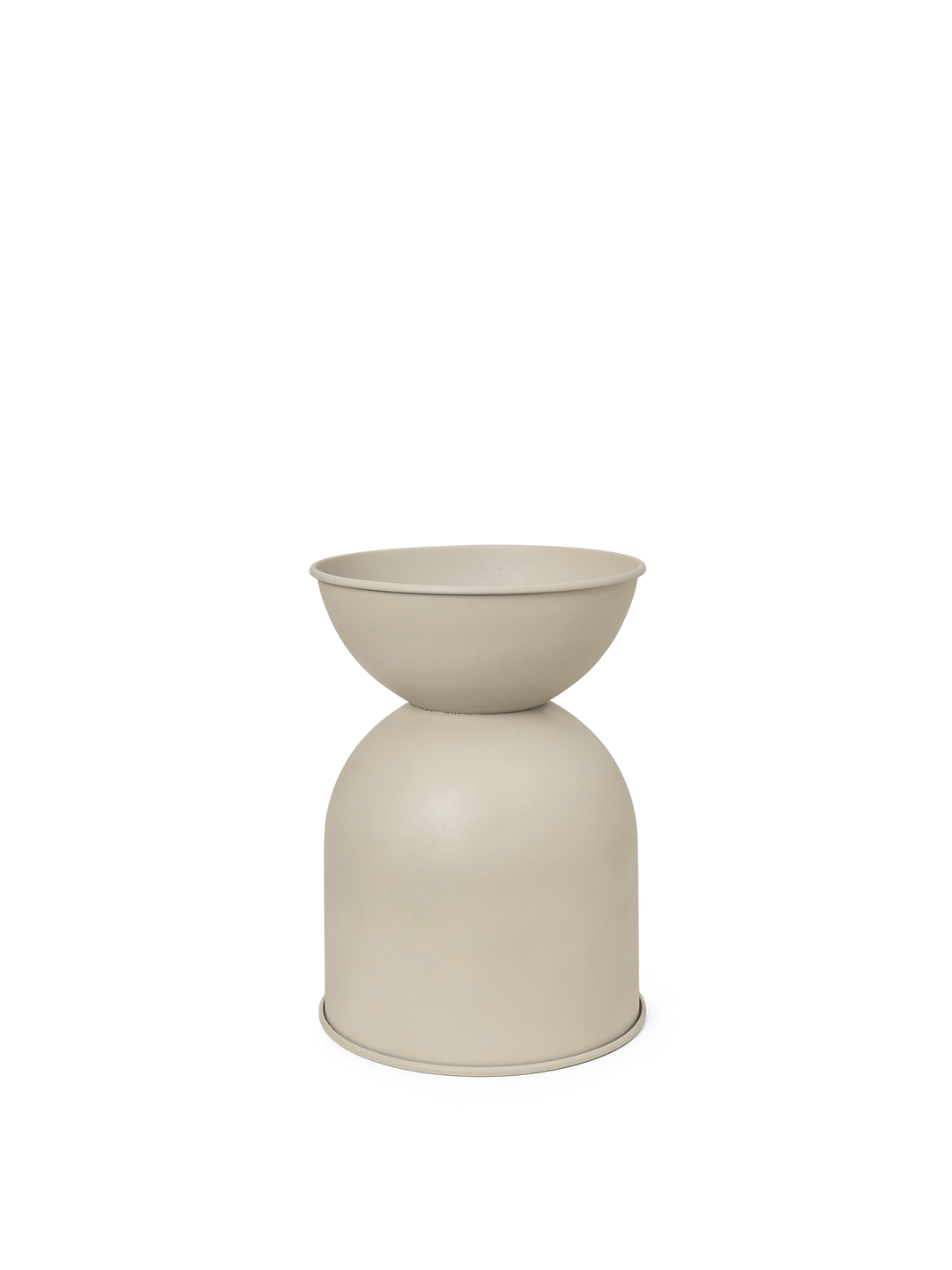 Ferm Living Hourglass Pot - Small Cashmere