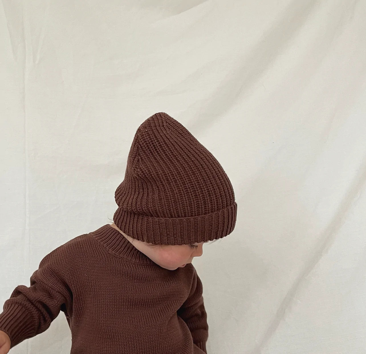 Hunter + Rose Cocoa Aspen Beanie