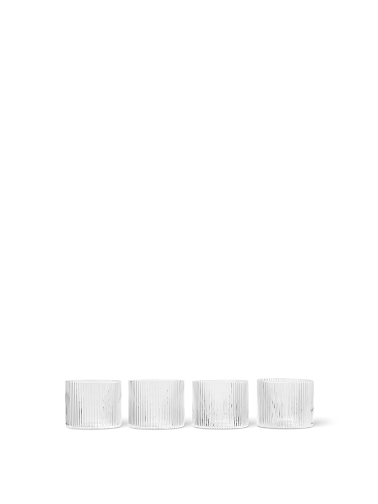 Ripple Low Glasses - Set of 4