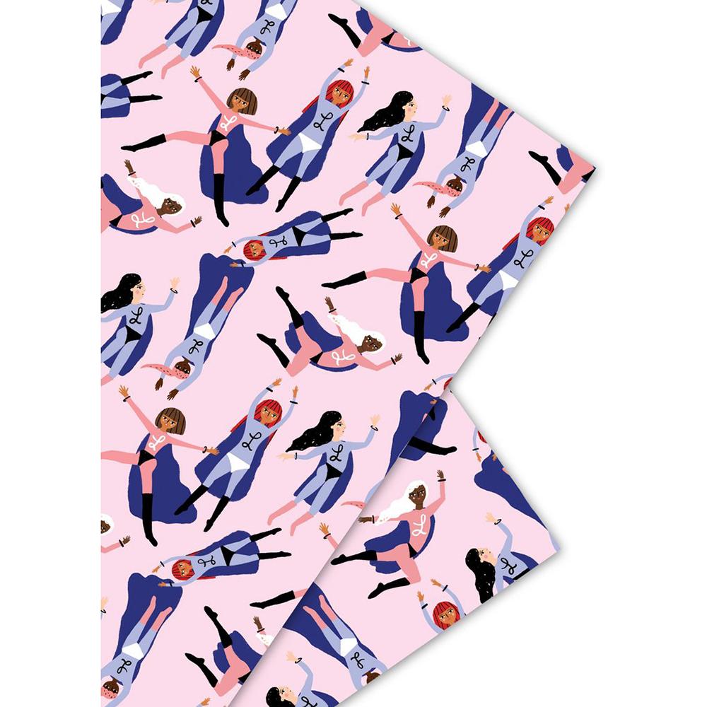 Superhero Gift Wrap Sheet