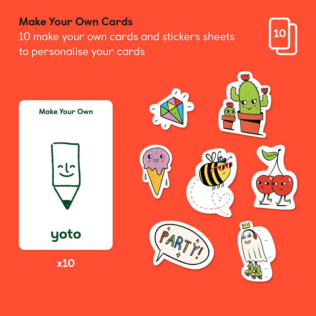 Yoto Record Your Own 5 Card Pack