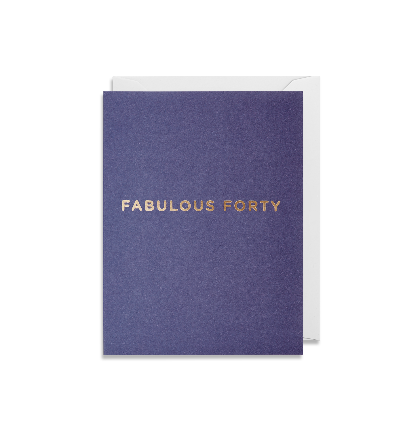 Fabulous Forty Mini Greeting Card