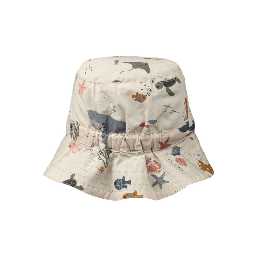 Sander Reversible Sea Creatures Bucket Hat